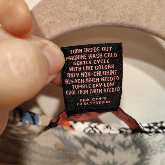 Isabel & Hayley Women's Slinky Long Sleeve Babydoll Style Top Sz 3X Boho Y2K - Picture 3 of 6